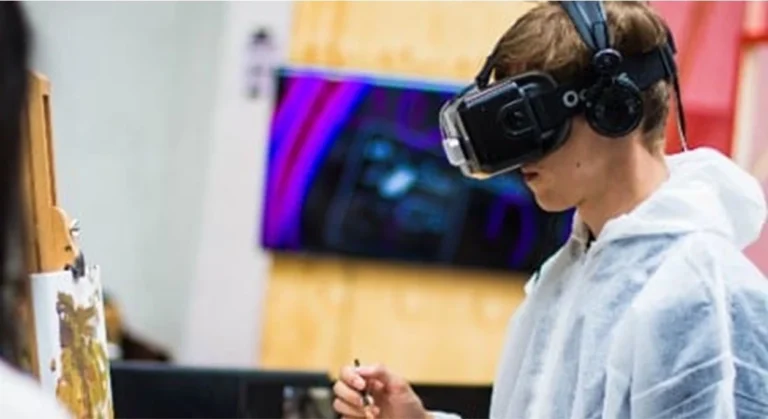 animation digitale - casque virtuel